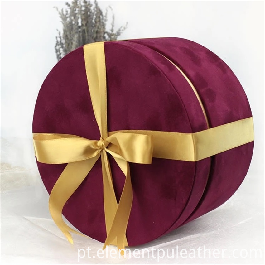 Couro sintético do plutônio do pacote da caixa de presente Gift Box Package Pu Synthetic Leather